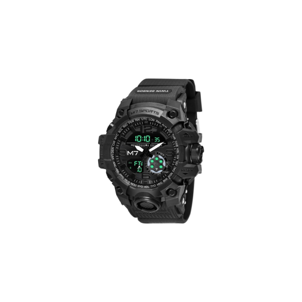 Special Summer Collection Water Resistant Upto 5ATM Analog-Digital Watch - For Men M7-1509-BLACK Chronograph